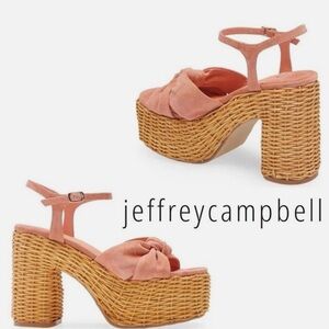 NWT! Jeffrey Campbell Platform Sandals